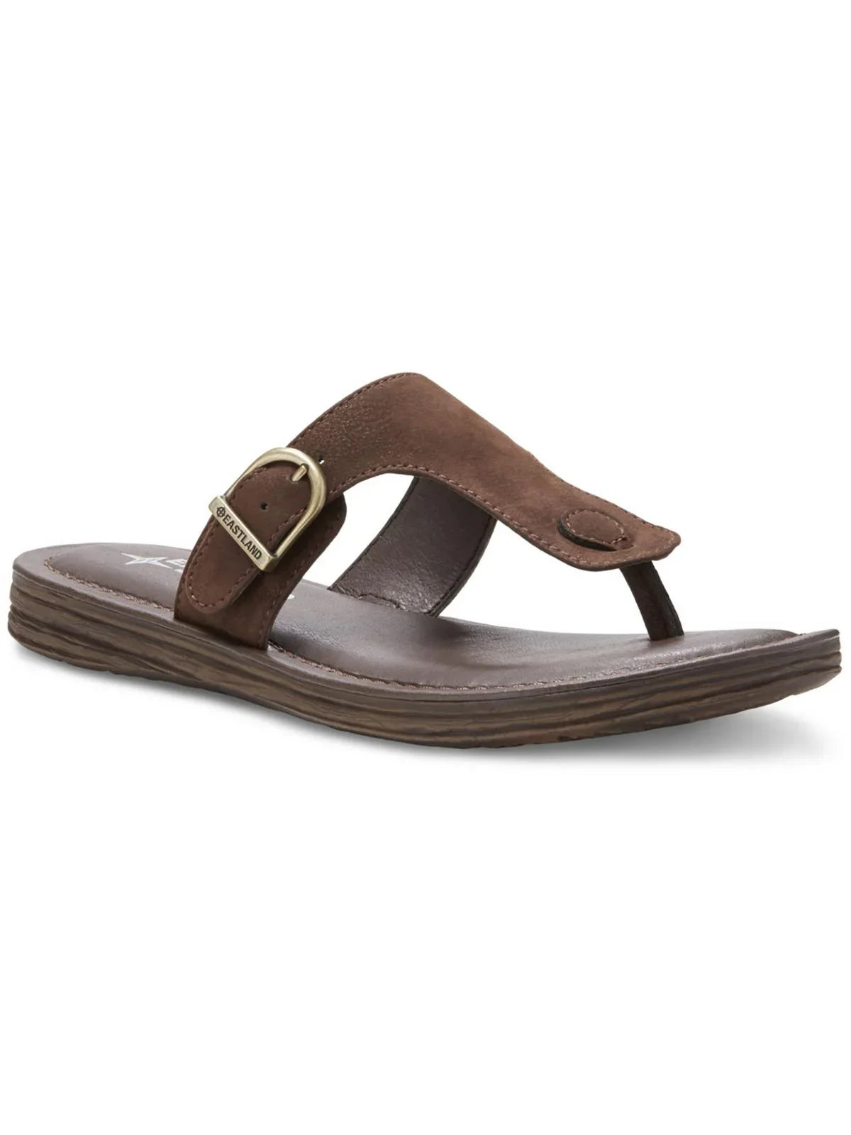 Eastland Womens Emilia Slip-On Slides Thong Sandals