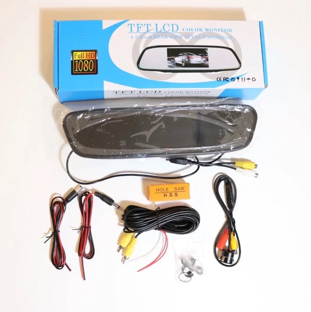 4AMCA Ignition Coil Canadamotorking -4C303 4inch Rear View Mirror  Back Up Camera, Bracket To Hold Camera, Wires