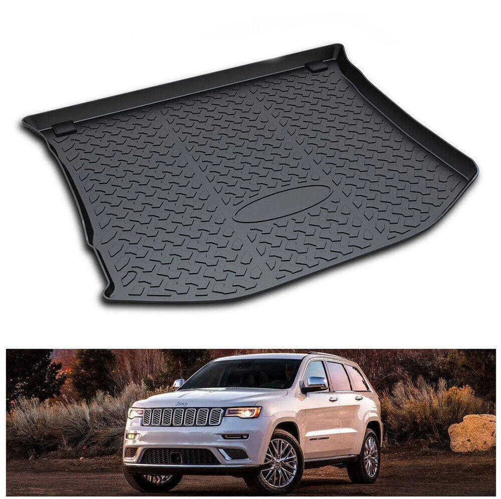 Easy to Clean for 2011-2021 Jeep Grand Cherokee  Rear Cargo Trunk Mats Liner