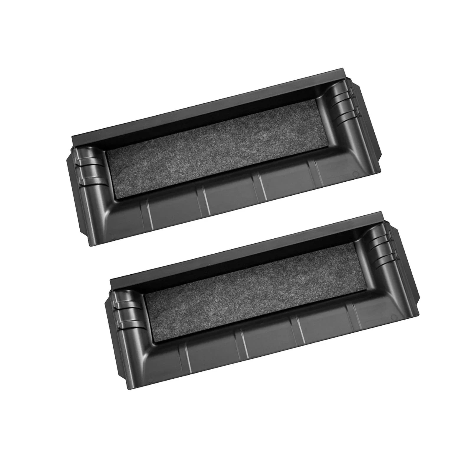 under Seat Storage Box Decoration Car Interior Accessories Hidden Tray Hidden 2Pieces