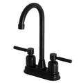 Kingston Brass  Concord Bar Faucet, Matte Black
