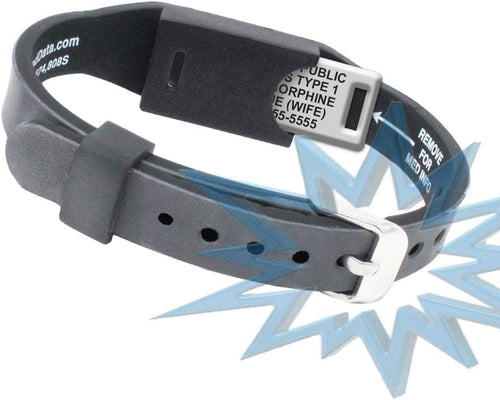 "Adrenal Insufficiency"  Medical Alert  Bracelet for Men and Women