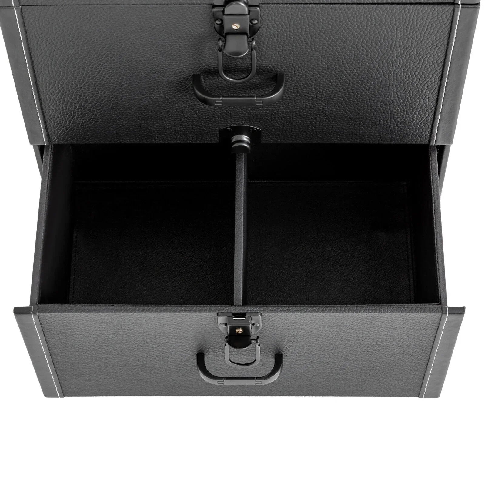 Miumaeov Rolling Makeup Train Case Professional Cosmetic Trolley Storage Luggage Box Nail Polish Organizer