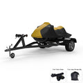 Weatherproof Jet Ski Cover For   2000-2003 -  / Black Color - All Weather - Trailerable - Protects from Rain, Sun,  Rays, And More! Includes Trailer Straps And Storage Bag