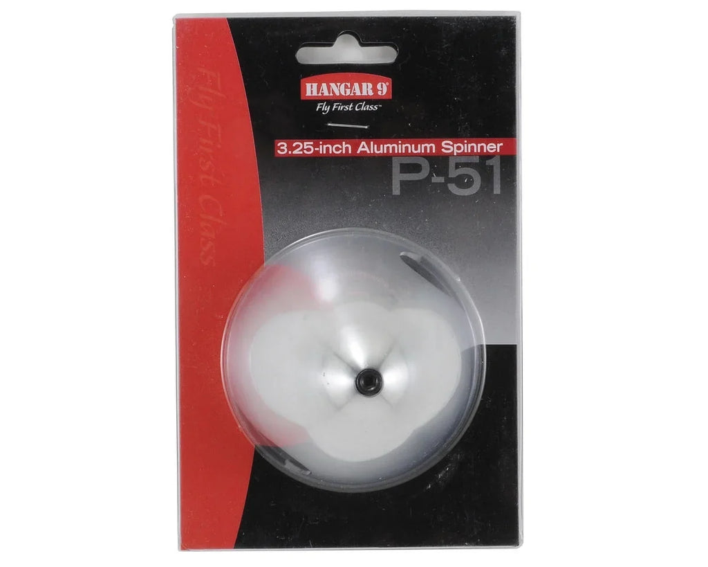 Hangar 9 3-1/4 Aluminum Spinner   Spinners & Hub Nuts