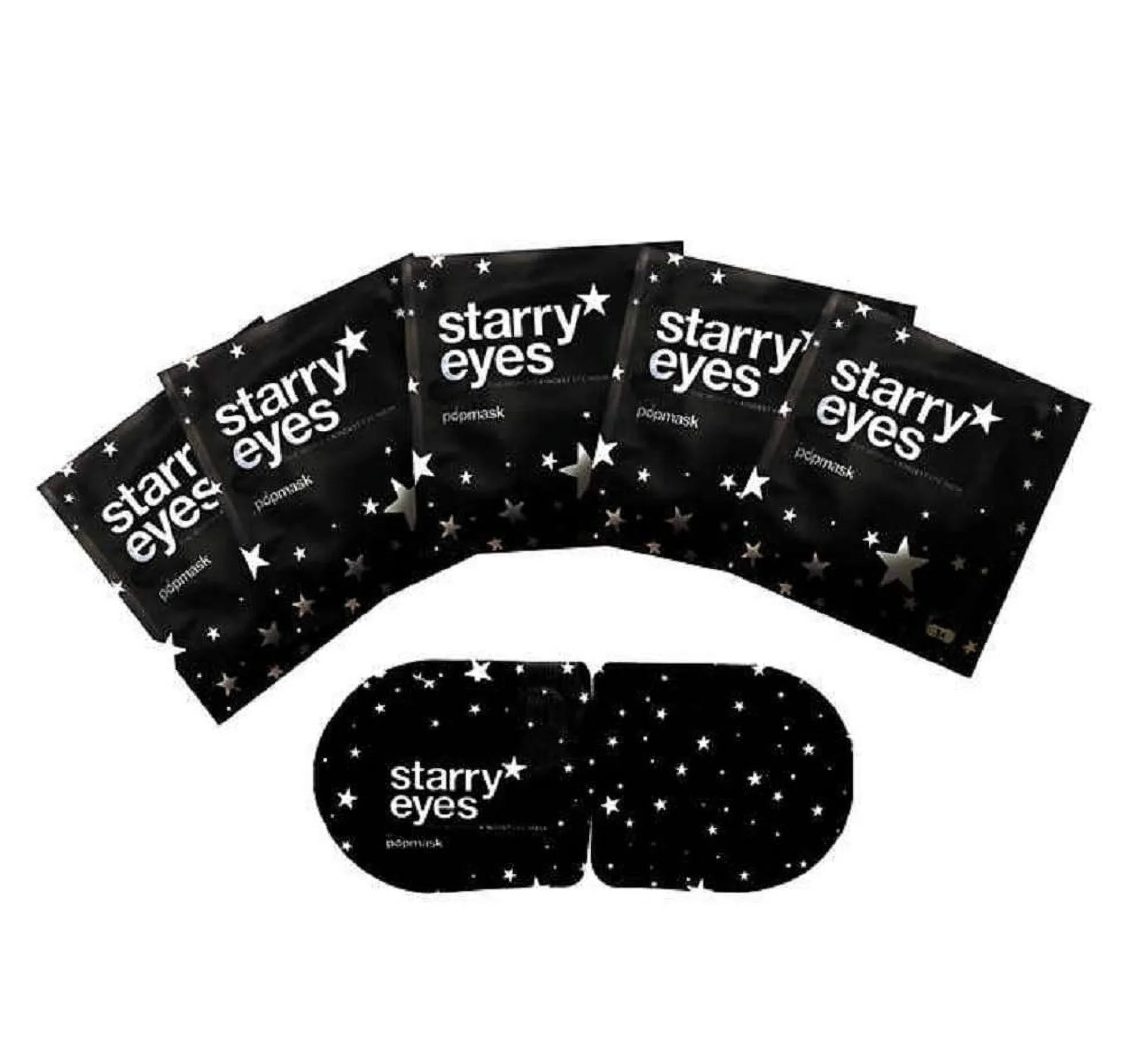 Popmask Starry Eyes Self Warming Eye Mask, 5 Count, 3 Pack, 15 Count Total