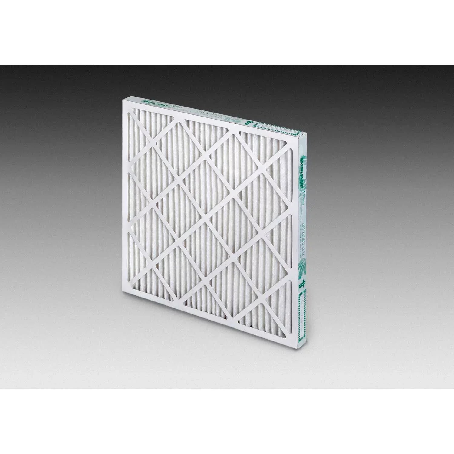 Global Industrial  Compliant Pleated Air Filter,  13, 25"Wx16"Hx2", Lot of 12