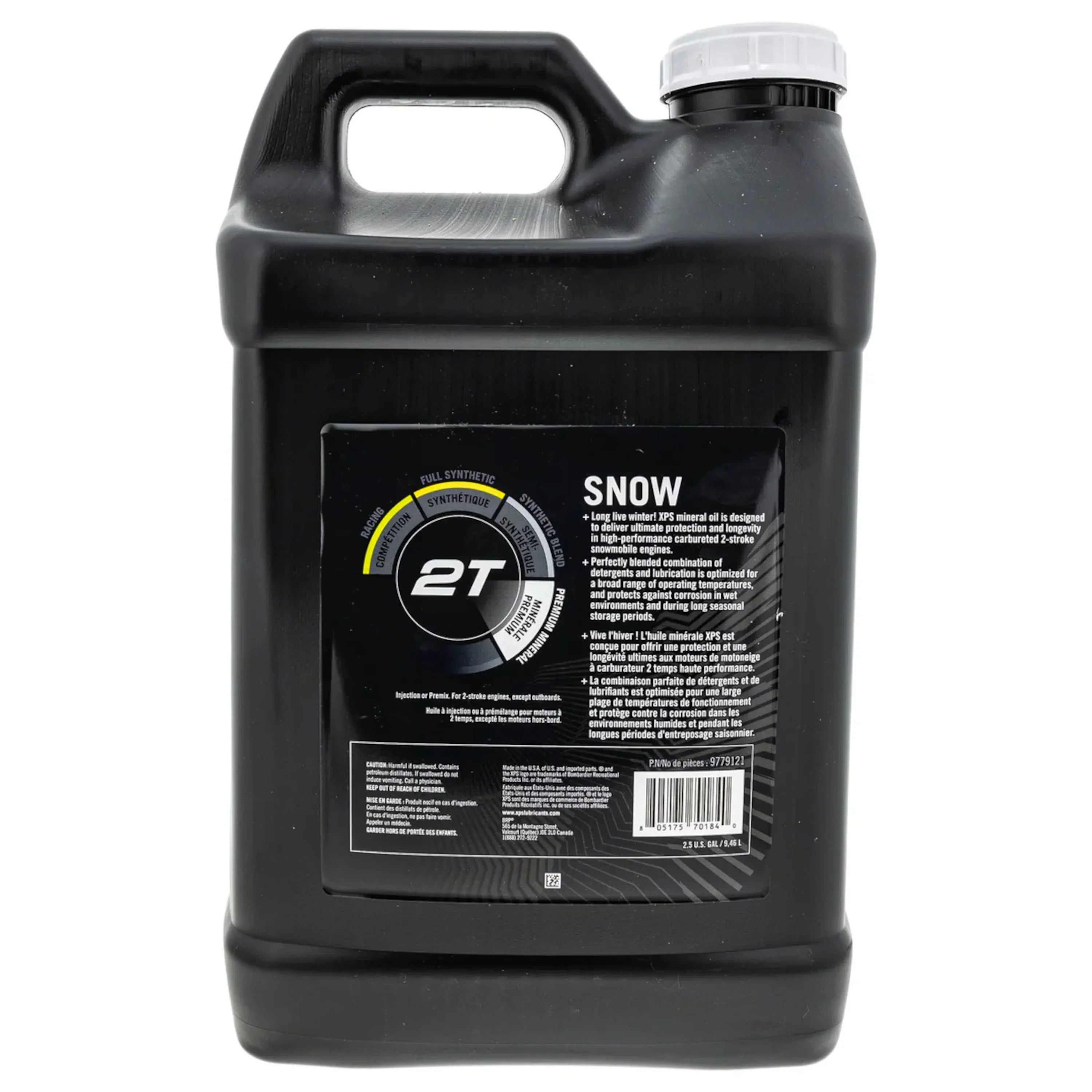 Ski-Doo New   Snow 2-Stroke Premium Mineral Oil, 2.5 Gallon, 9779121
