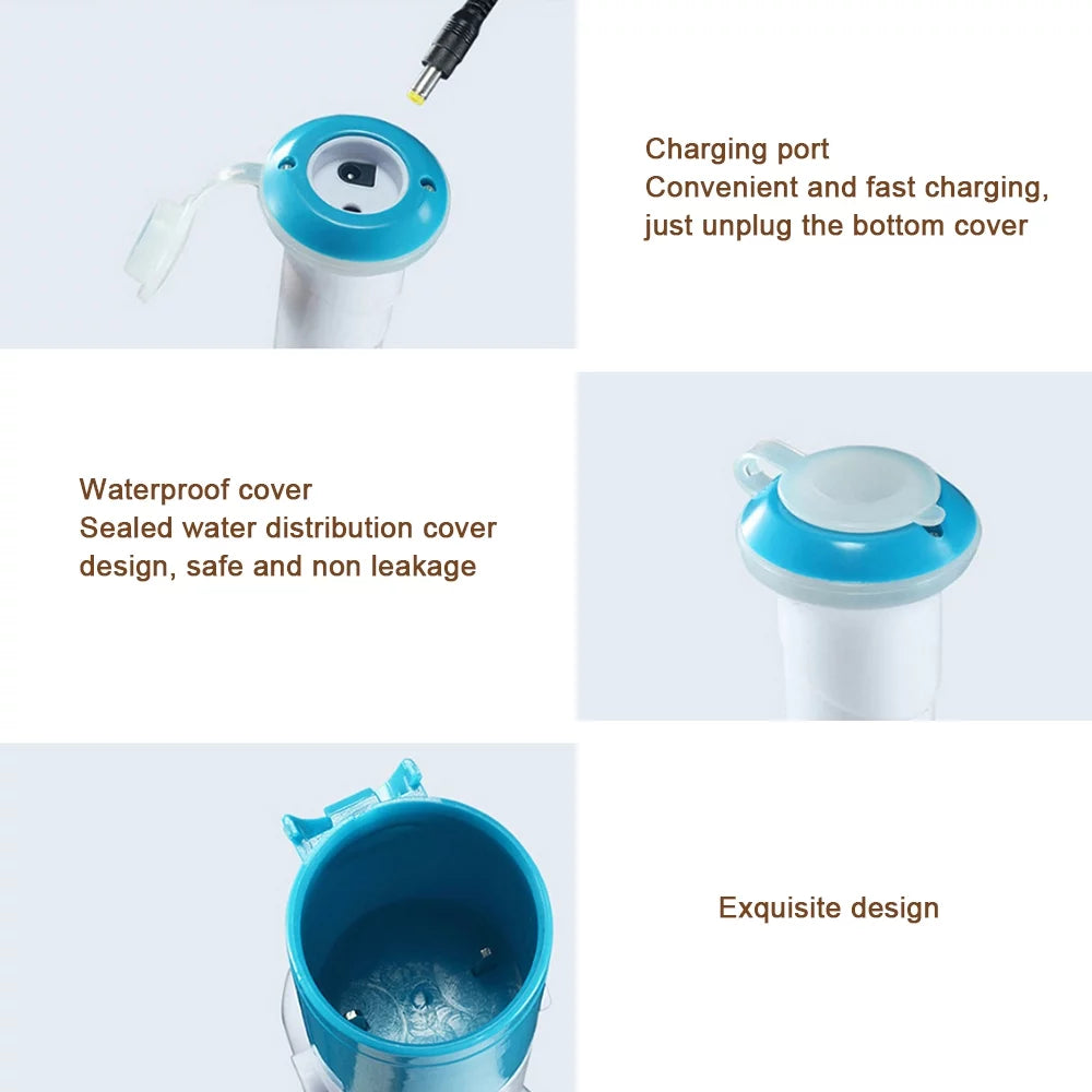 Electric Spin Scrubber Cordless Power Cleaning Brush Shower Scrubber for Bathroom Floor