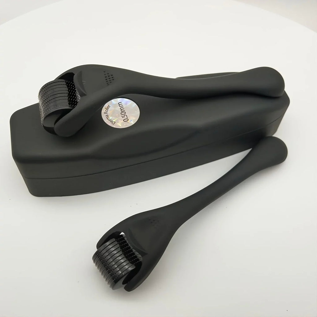Rejuvenate Your Skin with a Titanium Matt Black 540 Derma Roller - Reduce the Look of Aging!