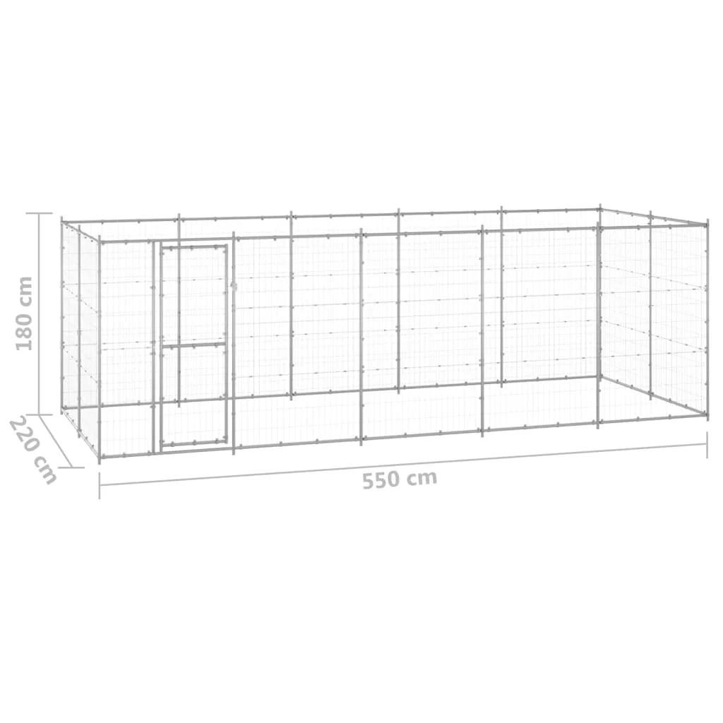 Irfora Galvanized Steel 130.2 ft²