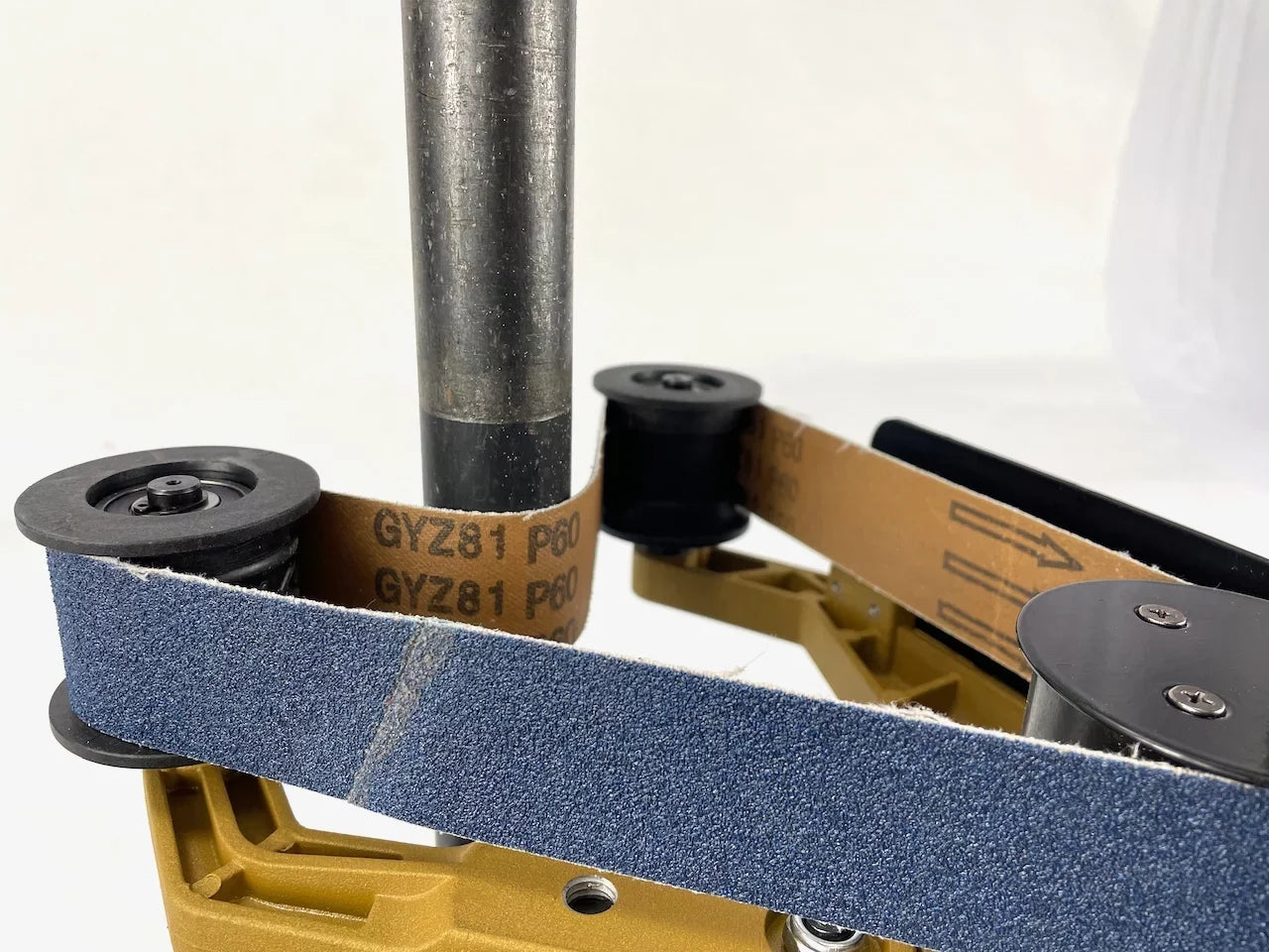 40A & 3M™ Scotch-Brite™ 15 Belts Package Deal Pipe Polisher Grinder Sander (Belts fit Metabo)