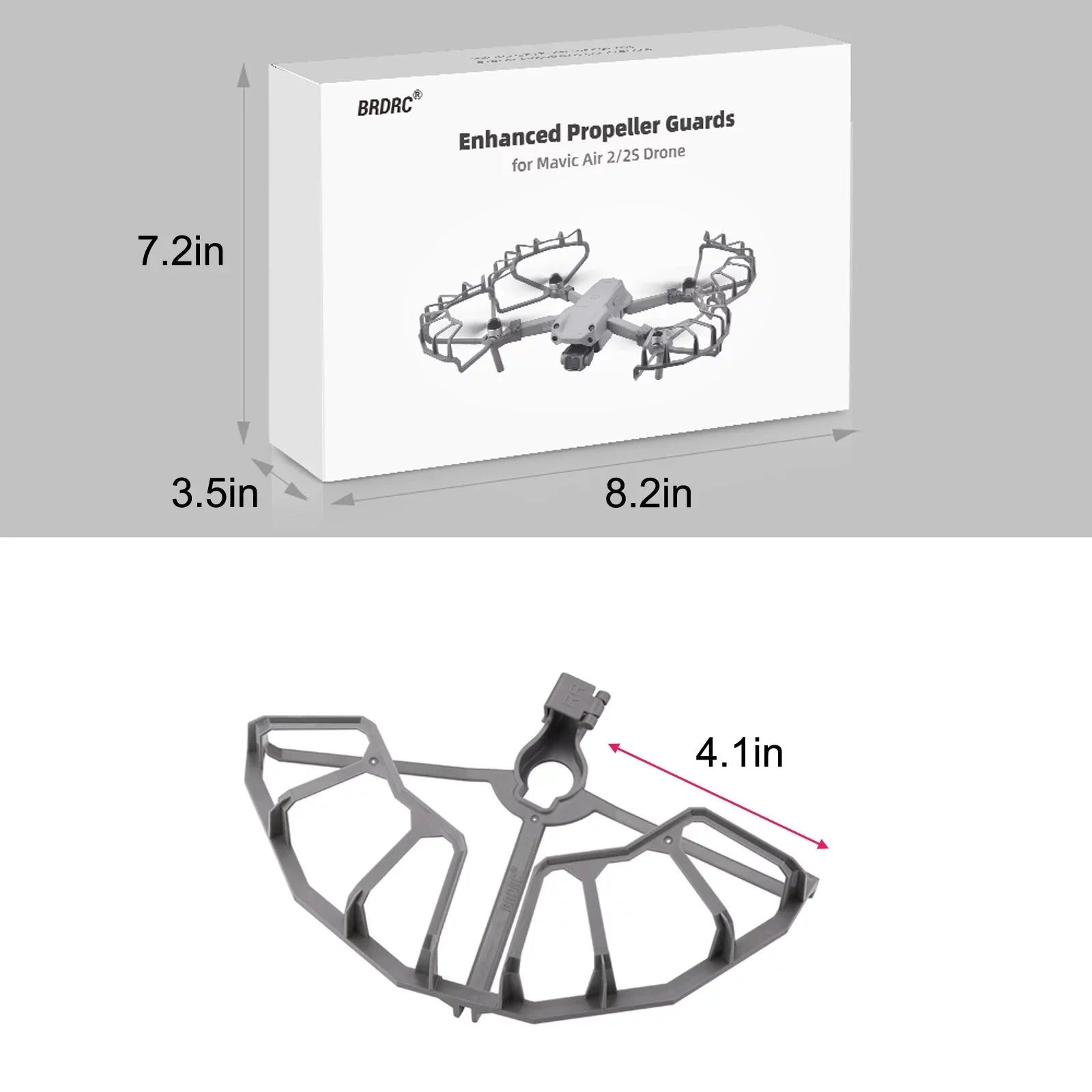 ZiSUGP Propeller Protection Ring For  Mavic Air 2/Air 2S Drone Propeller Leaf Guard Protection Drone Accessories  11 Pro Drone