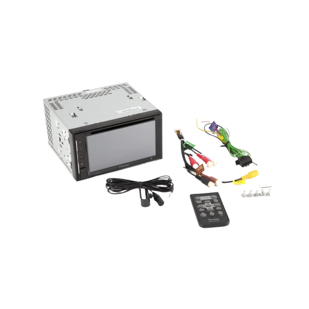 Bundle for 2002-2004 Chevrolet -10 Pickcup / Pioneer -241EX Double  Car Stereo with Bluetooth/Backup Camera/Install Kit/in-Dash / / 6.2" Touchscreen Digital Media Receiver