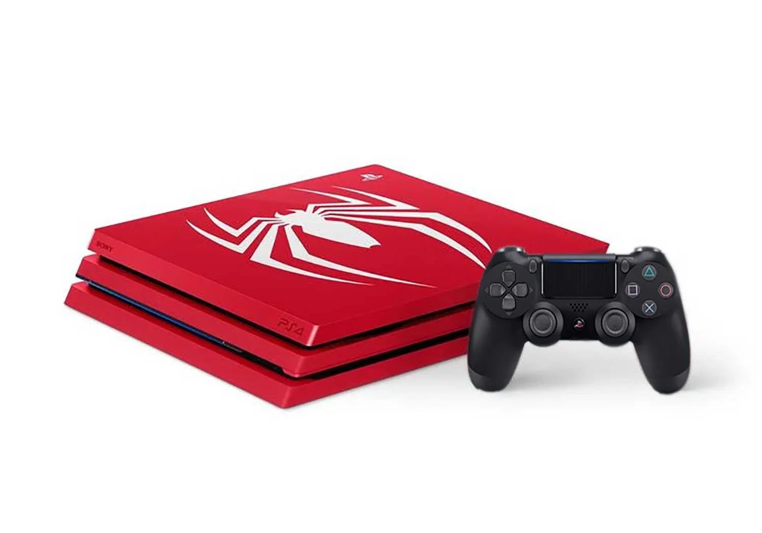 Pre-Owned Sony PlayStation 4 Pro 1TB Gaming Console Spider-Man Limited Edition With  Cable