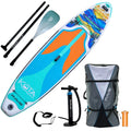 Rave Sports Kota Inflatable Stand Up Paddle Board Package Mountain Lake