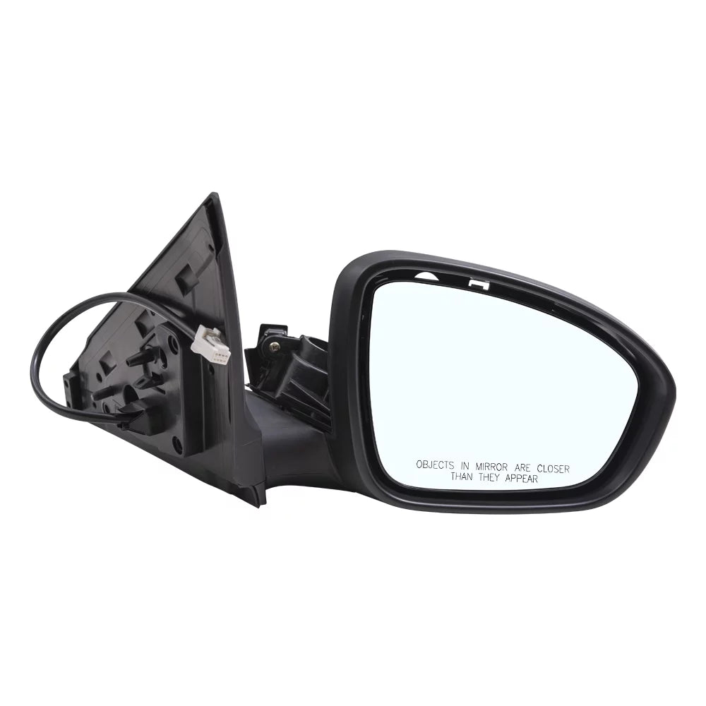 Brock Aftermarket Replacement Passenger Right Power Mirror Without Heat-Signal-Camera Paint To Match Black Compatible With 2020-2021 Nissan Sentra