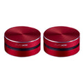 Wirelessly  Speaker Bone Conduction Speakers Mini Portable Loud Stereo Sound Built-in Mic Sound Box Red
