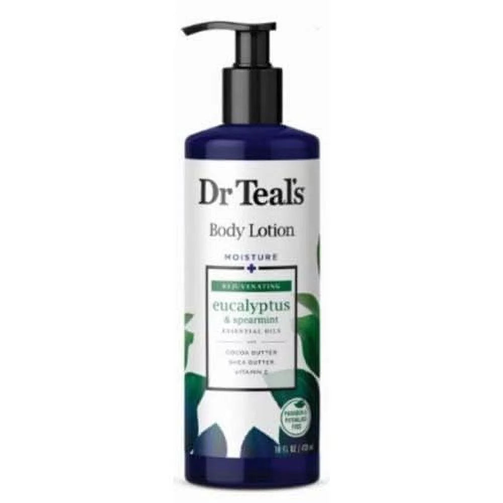 Dr Teal, Body Lotion Moisture Rejuvenating/Refreshing Eucalyptus & Spearmint, 16 Fl Oz
