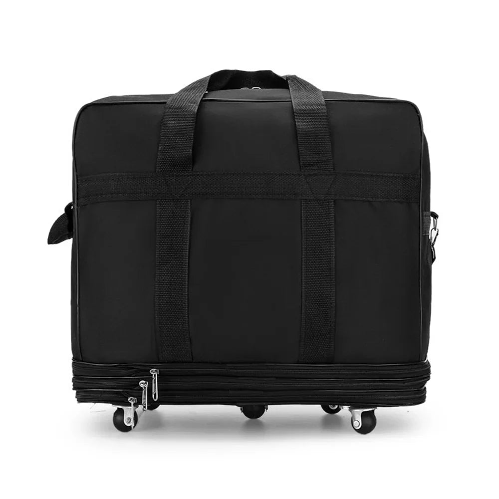 Lixada Foldable Suitcase Expandable Travel Luggage for Men and Women