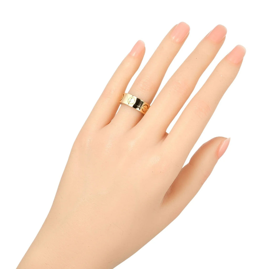 Pre-Owned Cartier Astro Love size 9 ring,   yellow gold, approx. 11.68g  (Good)