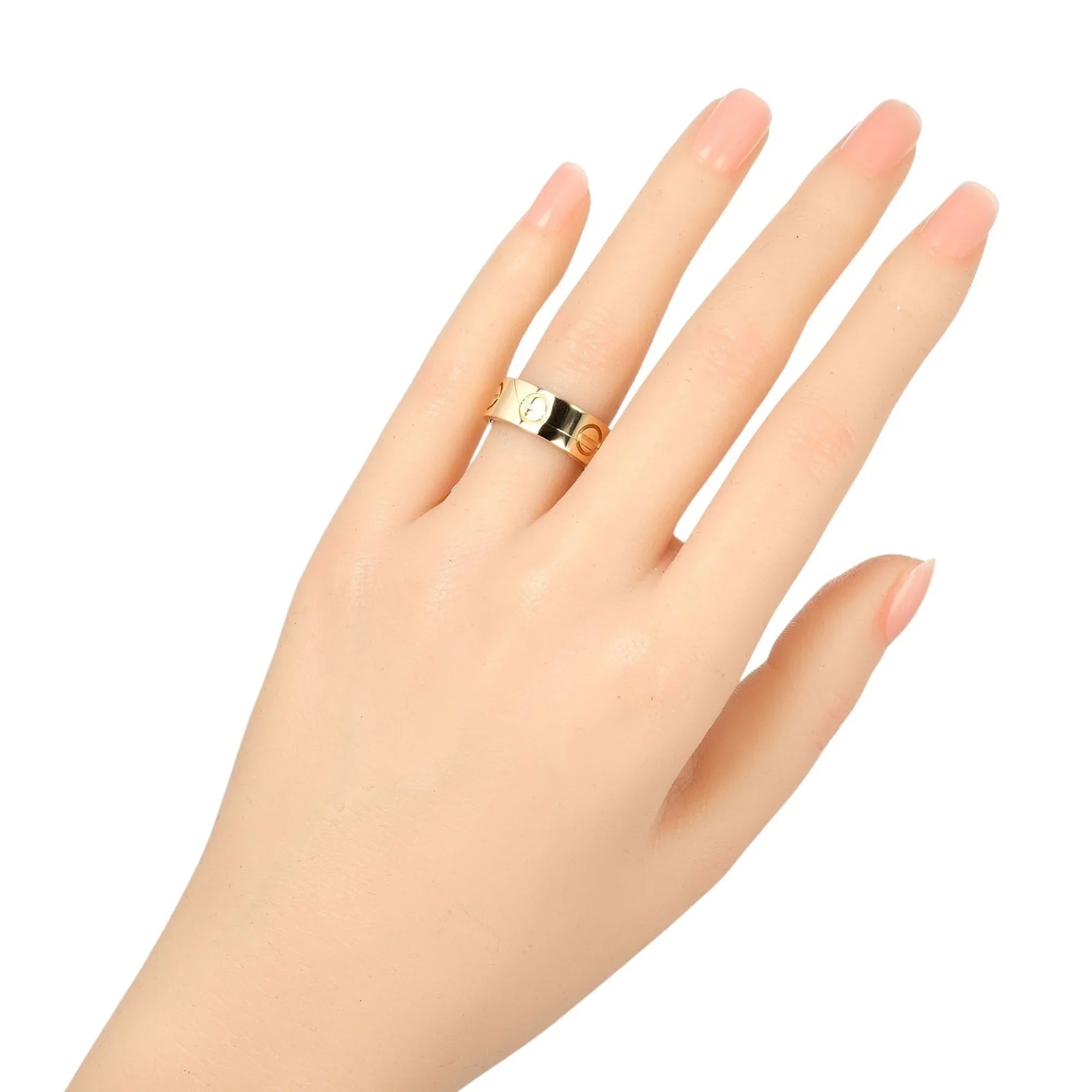 Pre-Owned Cartier Astro Love size 9 ring,   yellow gold, approx. 11.68g  (Good)