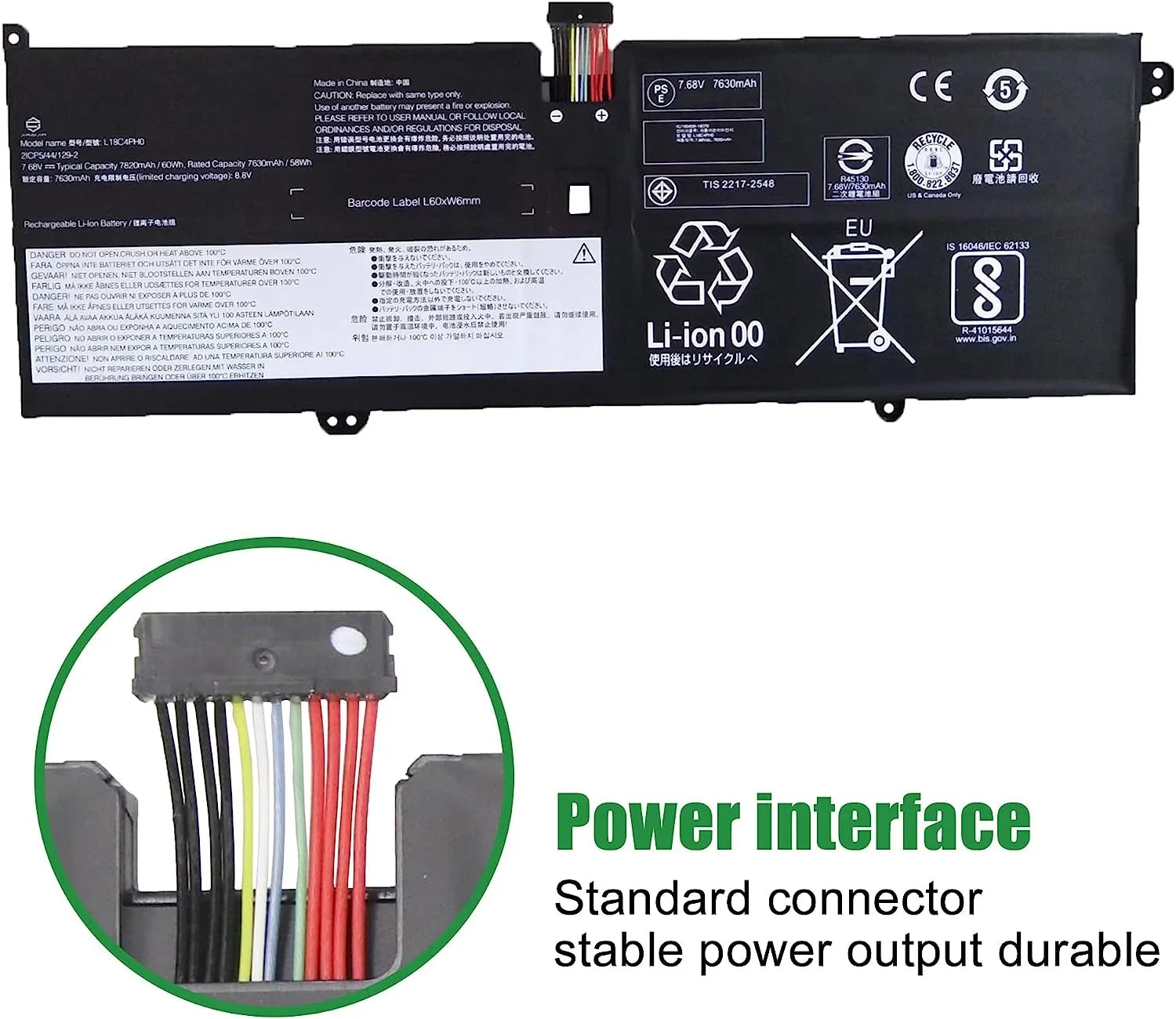 5B10W67180 5B10T11586 Laptop y Replacement for Lenovo IdeaPad Yoga -14IIL 2019 81Q9002GUS