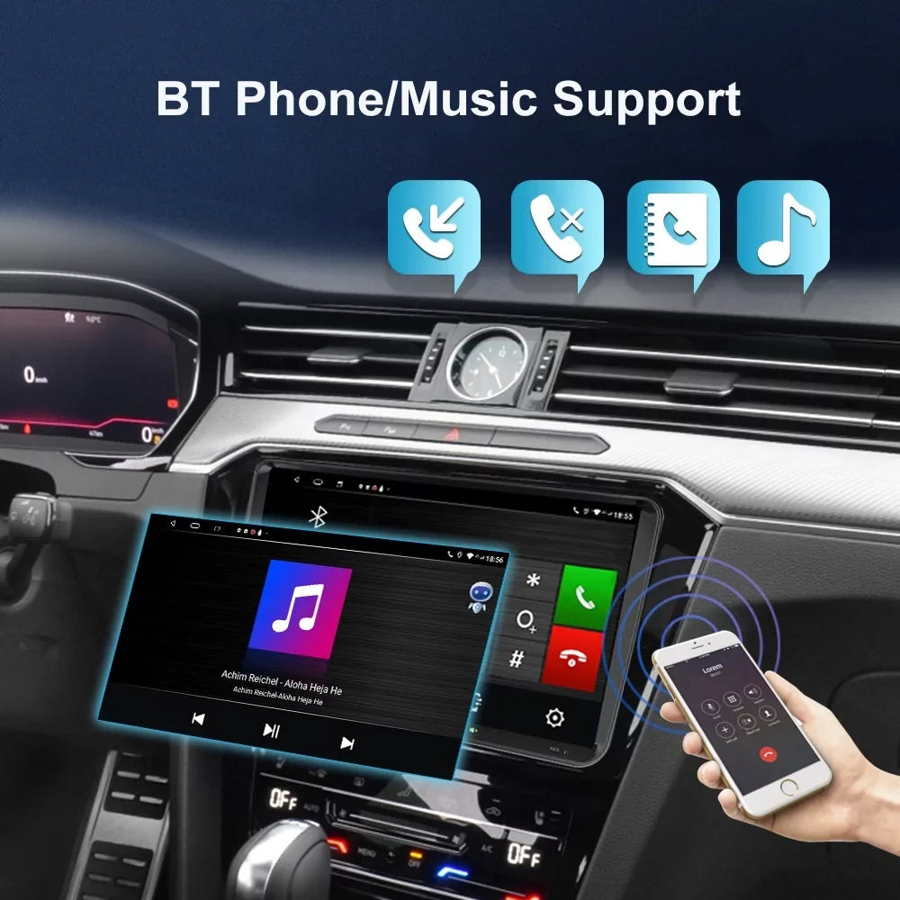 9 inch Android Car  Navigation for  Volkswagen Golf Polo Tiguan Passat Jetta with Apple Carplay Android Auto  WiFi    with Backup Camera
