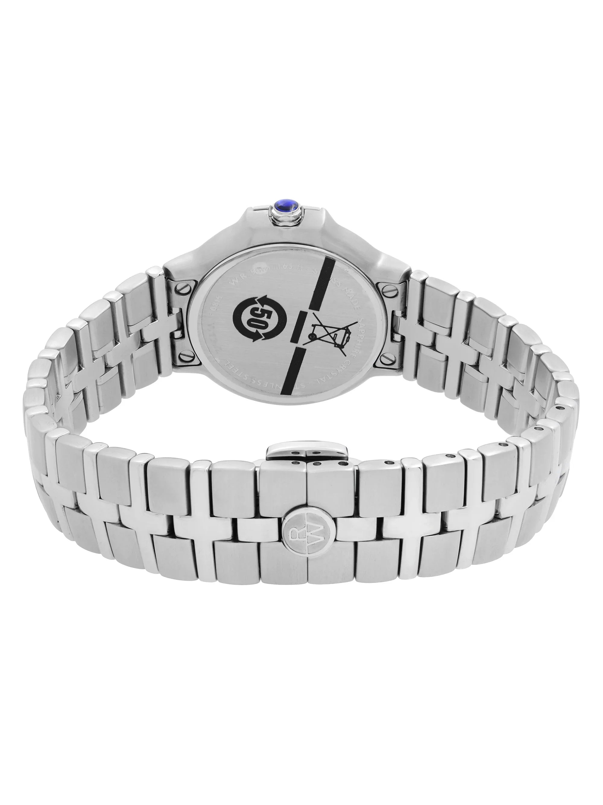 Raymond Weil Parsifal Steel White Roman Dial Quartz Ladies Watch 5180--00300