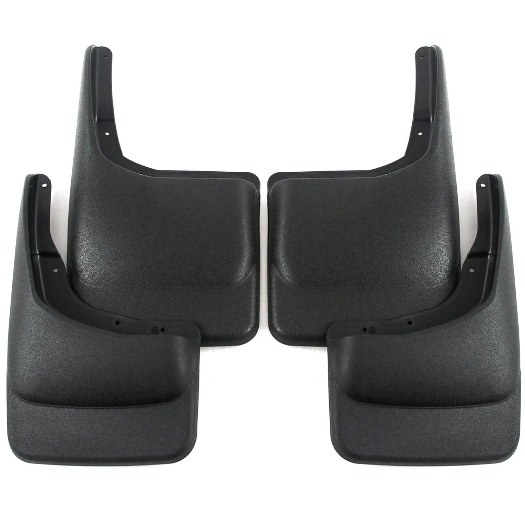 Red Hound Auto Premium Heavy Duty Molded 2004-2014 Compatible with Ford -150 Mud Flaps Guards Splash Front Rear 4pc Set (Without Fender Flares) -16A550- -16A550-
