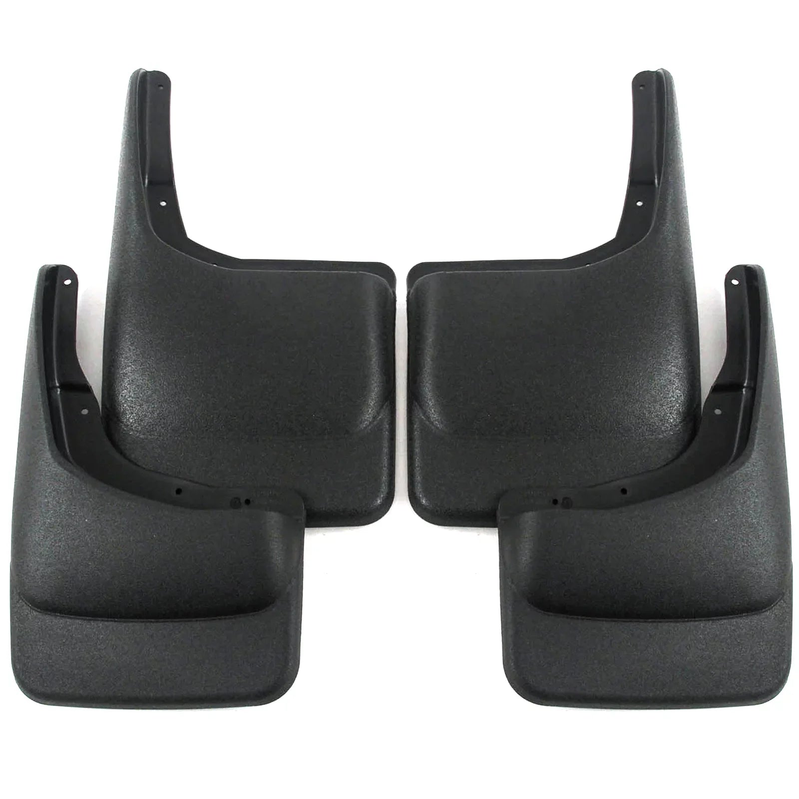Red Hound Auto Premium Heavy Duty Molded 2004-2014 Compatible with Ford -150 Mud Flaps Guards Splash Front Rear 4pc Set (Without Fender Flares) -16A550- -16A550-
