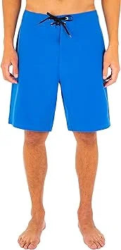 Hurley Men's One and Only Phantom Solid 20" Board Shorts, Signal Blue, 40