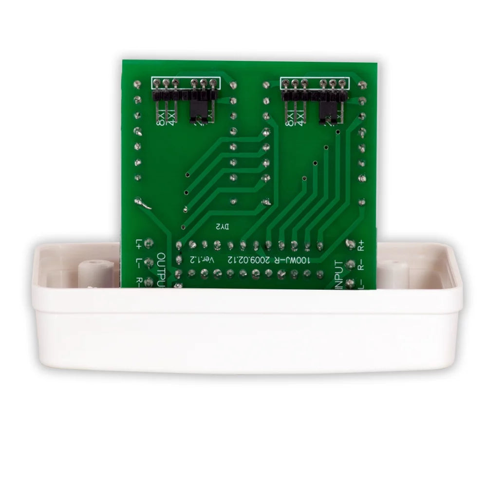 Theater Solutions  Outdoor Volume Controls White Weatherproof 4 Piece Set