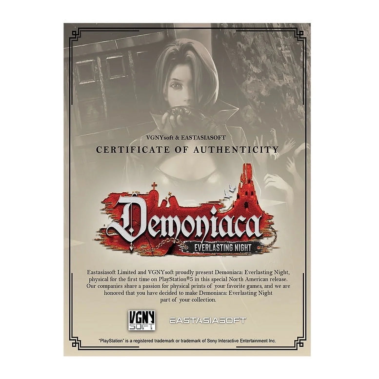 Demoniaca: Everlasting Night [PlayStation 5]