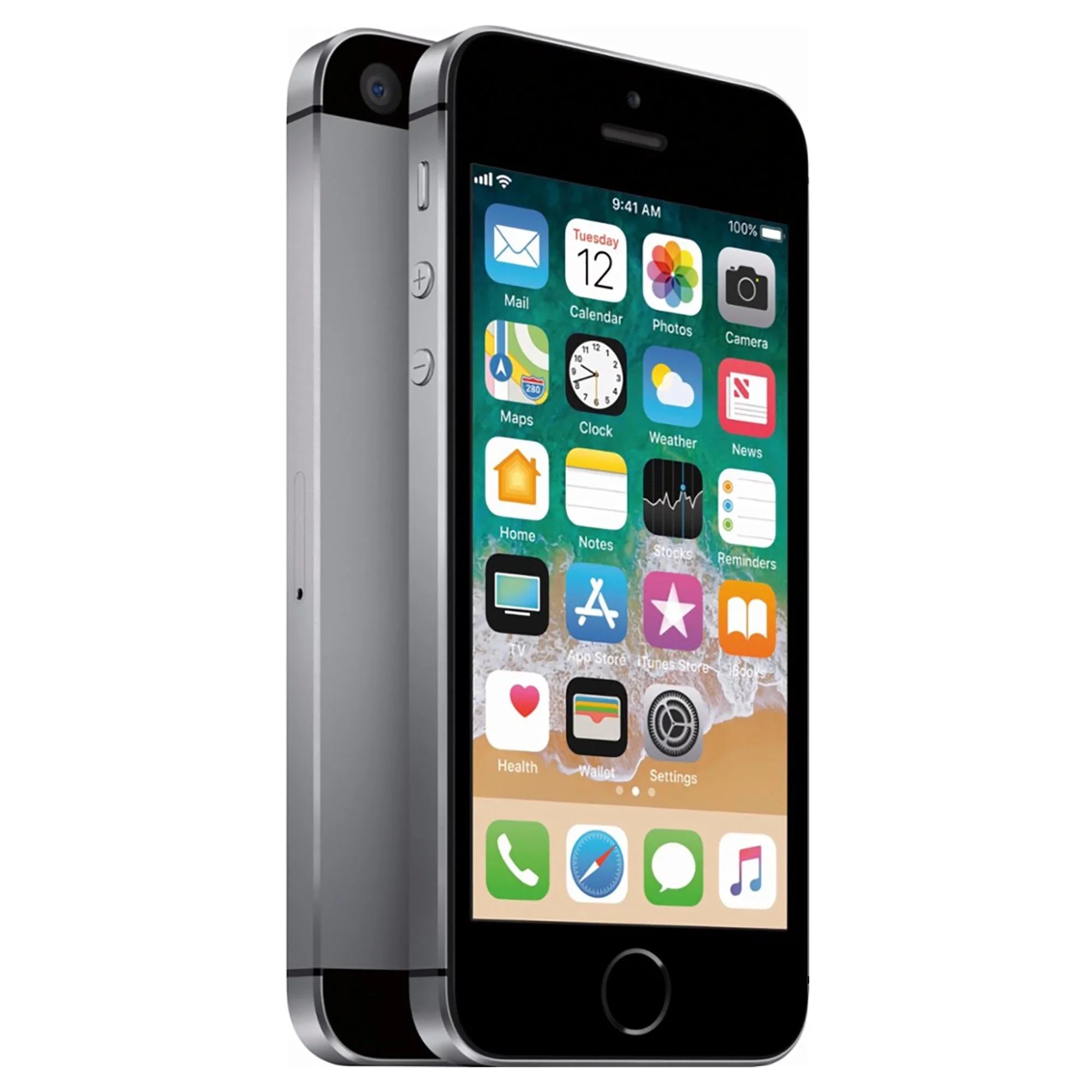Apple iPhone  32GB & Locked Phone with 12MP Camera - Space Gray (Used)