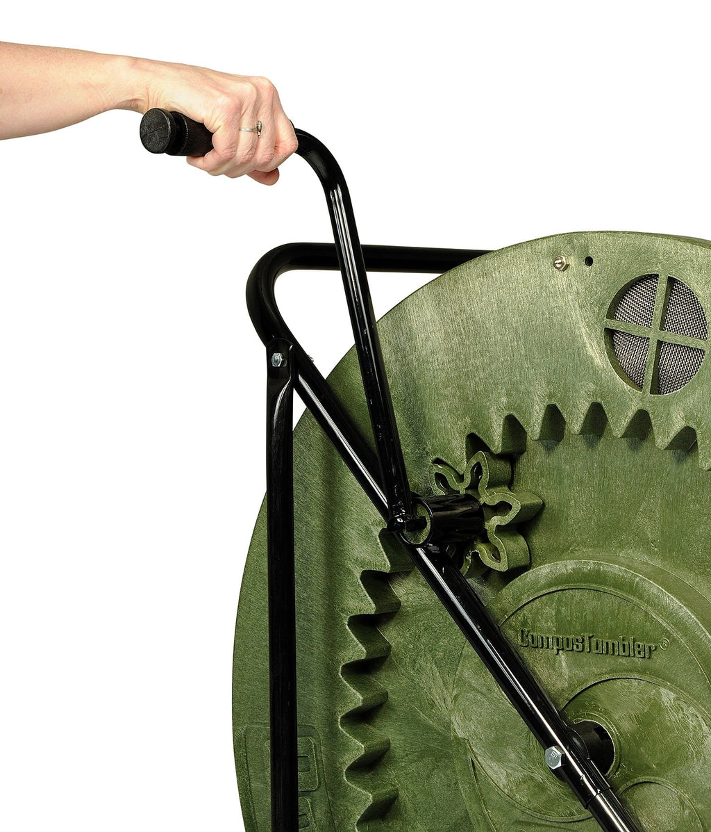 Mantis Compact ComposTumbler  Easy-to-Load Easy-to-Empty with No Bending - Sturdy and durable, Holds 88 Gallons, Low Cost Per Gallon