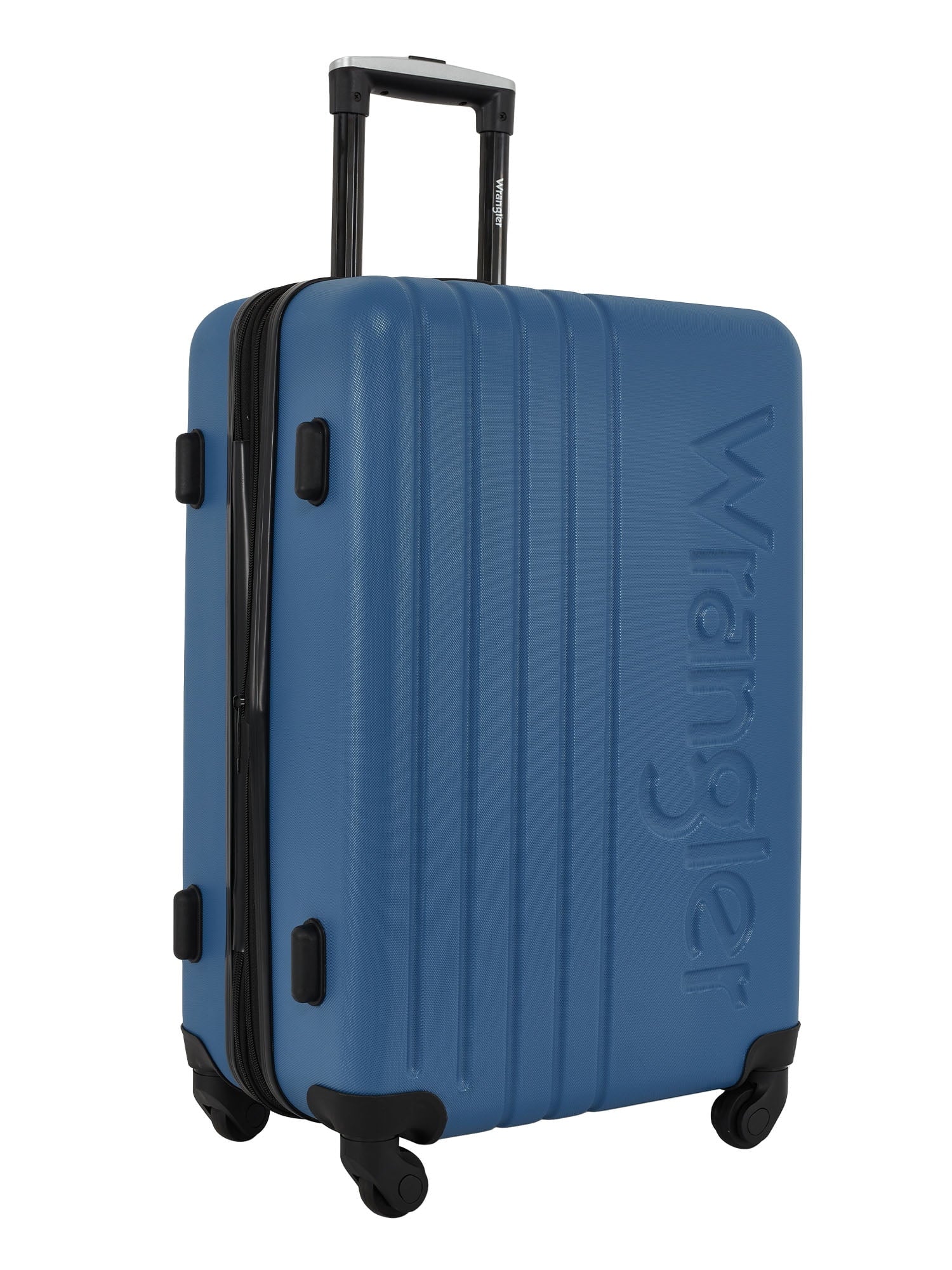 Wrangler 3pc. Expandable Rolling Upright Travel Luggage Set, Vallarta Blue