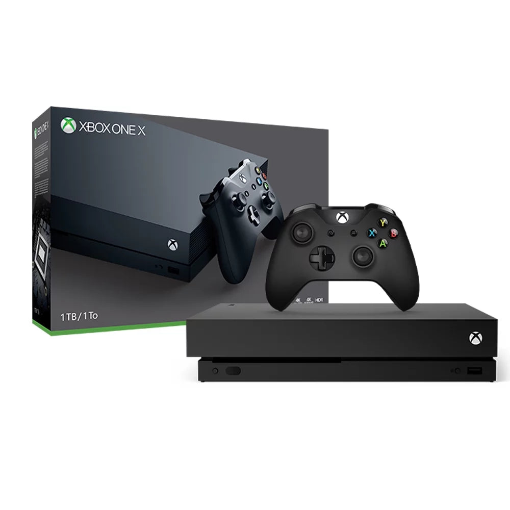 Restored Microsoft Xbox One  1TB, 4K Ultra  Gaming Console, -00042, 889842246971 (Refurbished)