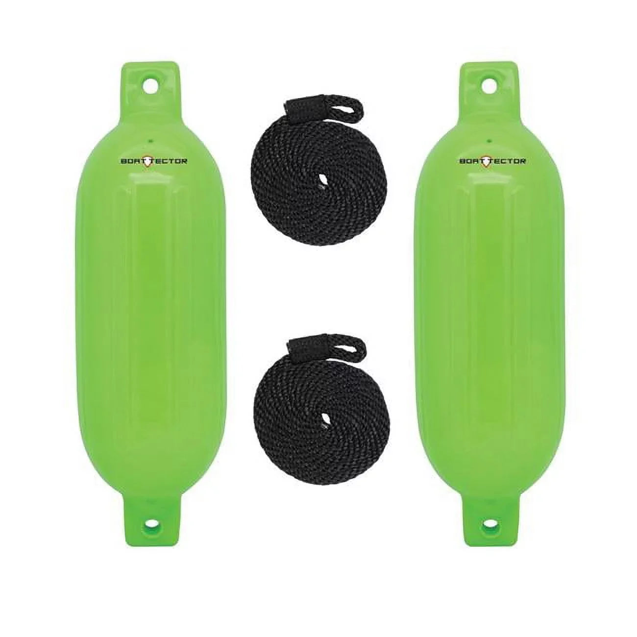 Extreme Max  BoatTector Inflatable Fender Value Neon Yellow - Pack of 2