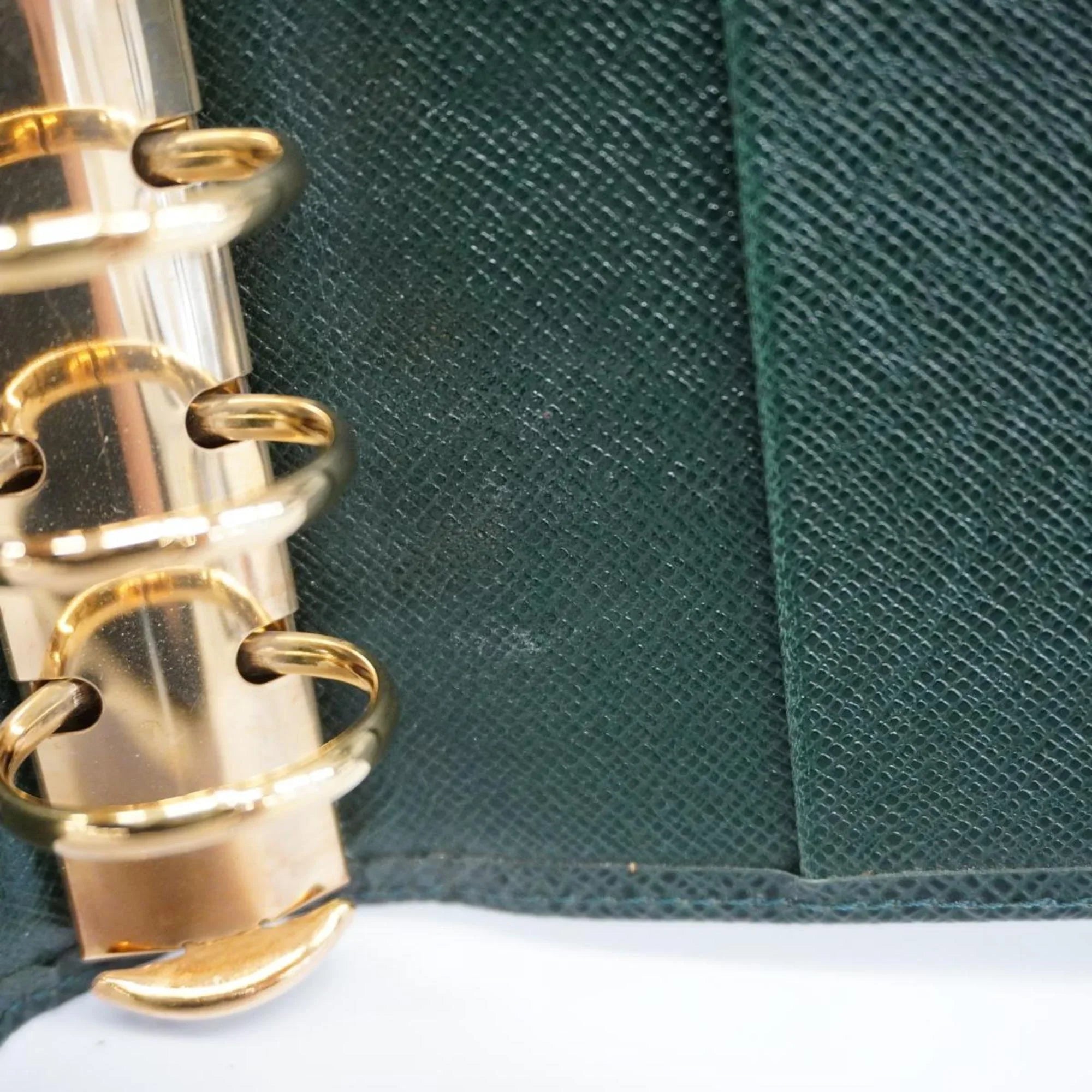 Pre-Owned Louis Vuitton Notebook Cover Taiga Agenda   Episea Men's (Good)