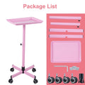 Bestauty Storage Shelf,Use Beauty Salon By - Hair Salons And Wheels SalonHair WheelsAdjustable Salon Hair Color Cart Clinic Professionals Wheels - Convenient Hair - Portable Hair Spas