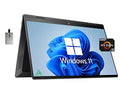 2022 Envy x360 2-in-1 15.6" Touchscreen Laptop,  Ryzen 7 5825U, 64GB , 2TB PCIe ,  Radeon Graphics, True Vision 5MP  Camera, Backlit Keyboard, Win 11, Black, 32GB  Card