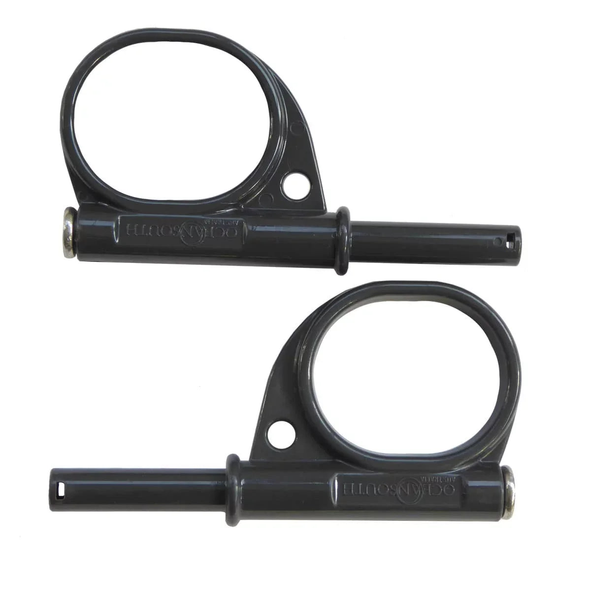 Oceansouth Kayak / Canoe Aluminum Oars Split Shaft with Locks  - Length 6' 6" - 2 Piece with Stops - Detachable - Pair