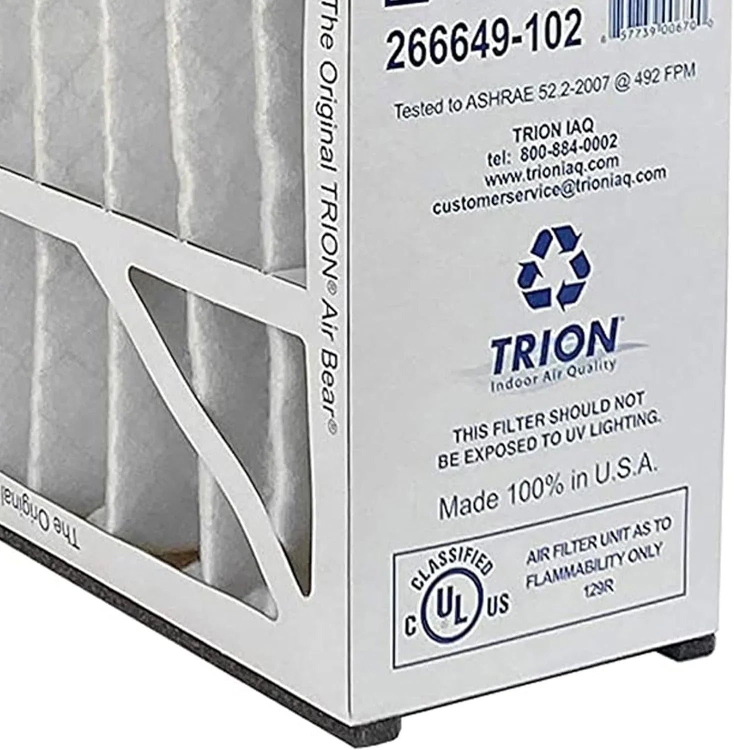 Trion Air Purifier Filter Replacement Pack for Air Cleaner Purification