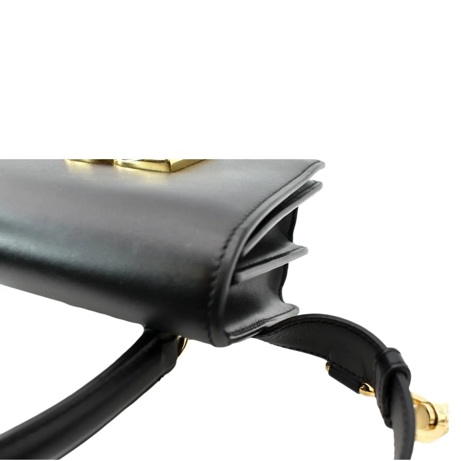 Pre-owned  &  Mini Leather Belt Bag Black