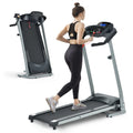 Folding Treadmill Ideal for Small Apartments Perfect for Home and Gym Use