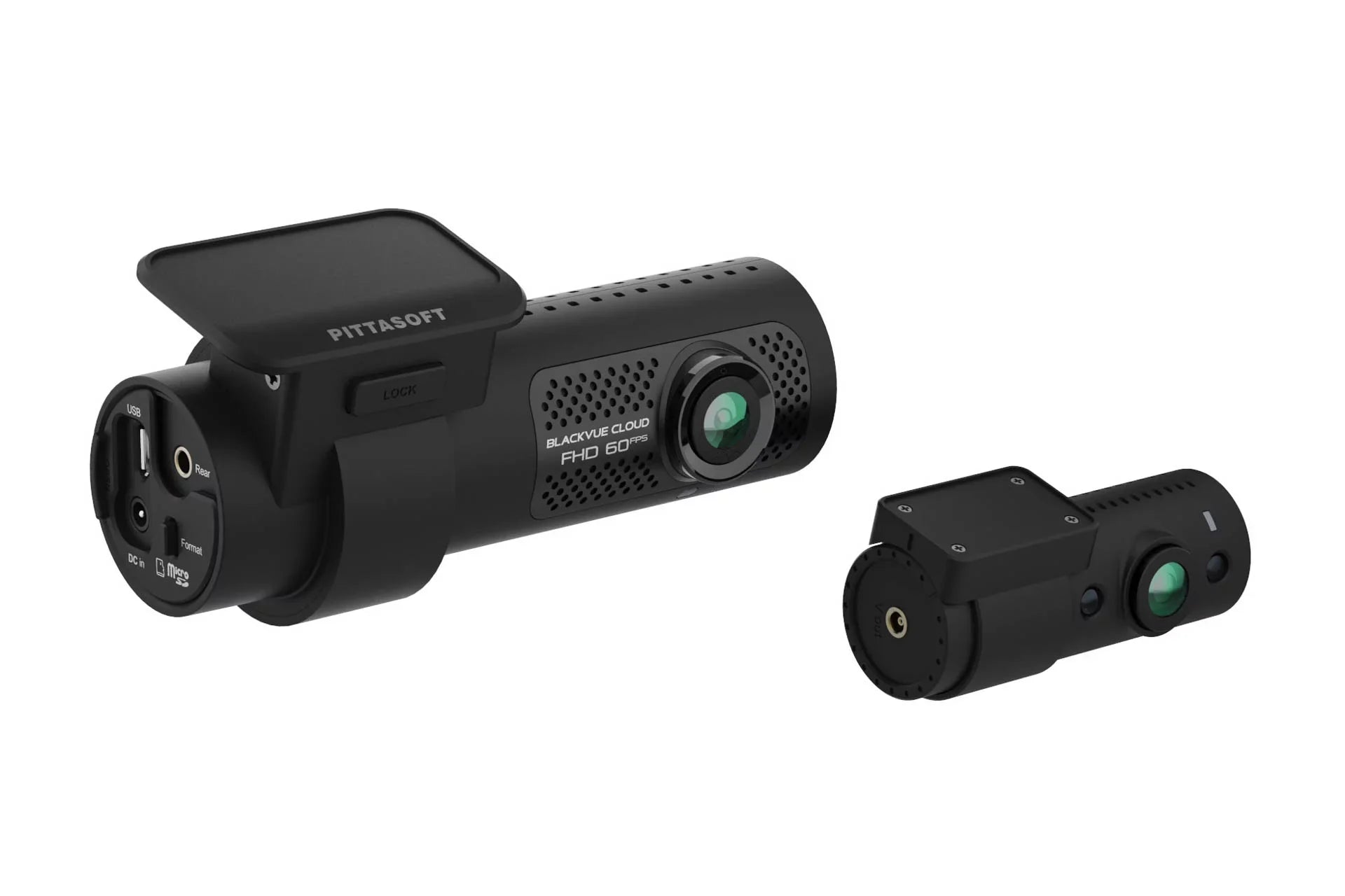 BlackVue -2CH- Front + Infrared Interior Dash Cam With 128GB Card | Cloud-Ready 1080p 60FPS  & WiFi