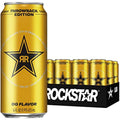 Rockstar Energy Drink, Throwback Edition: .., 16 Fl Oz (Pack Of 12) - Packaging May Vary