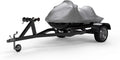 Weatherproof Jet Ski Covers for Yamaha  2019 - Silver - High Sun Protection - All Weather - Trailerable - Protects from Rain, Sun,  Rays, and More! Includes Trailer Straps and Storage Bag
