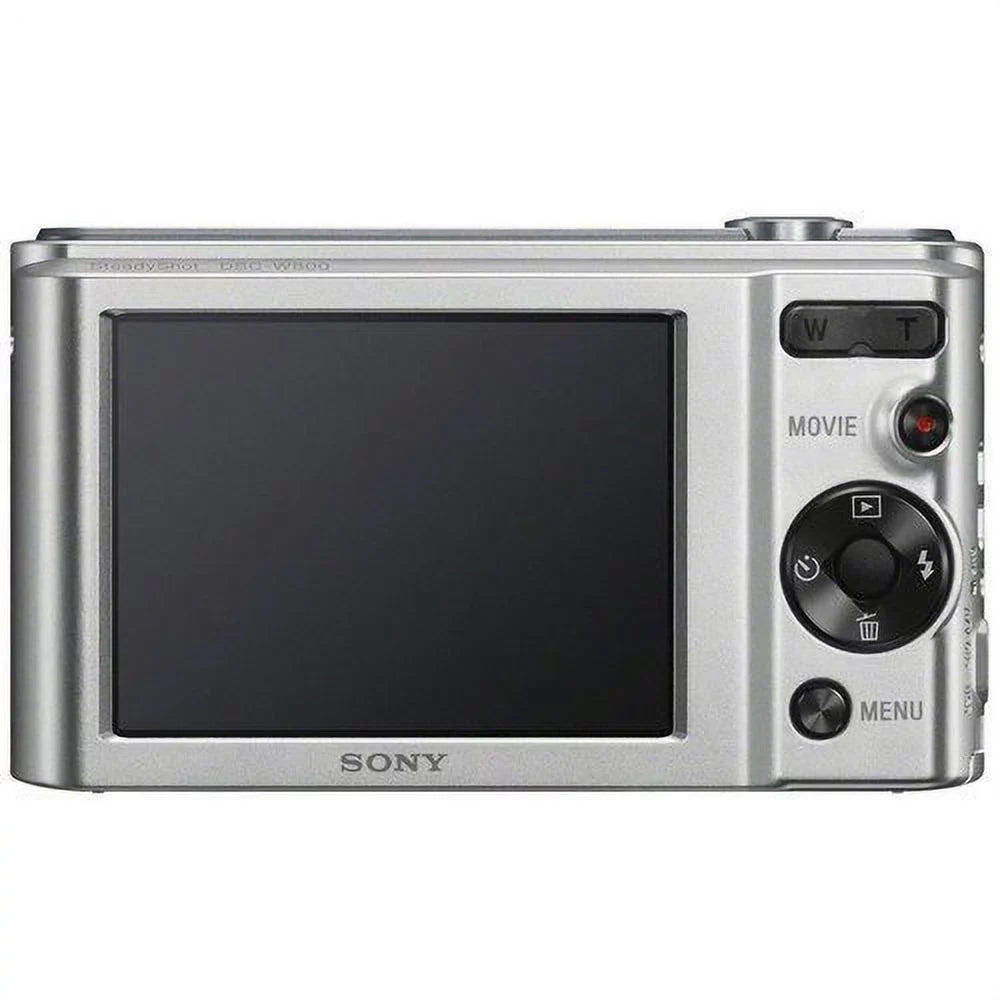 Sony Cyber-shot - Digital Camera (Silver) + Deal-Expo Accessories Bundle